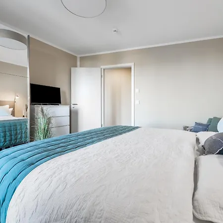 Apartment Zweite Heimat- Eg, Infrarotsauna, Grosse Dusche, Terrasse, Blick Auf Hafenbecken